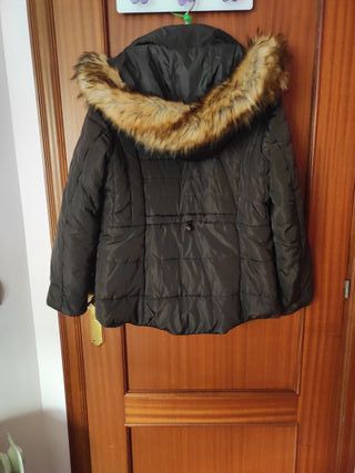 Última rebaja Parka acolchada marron