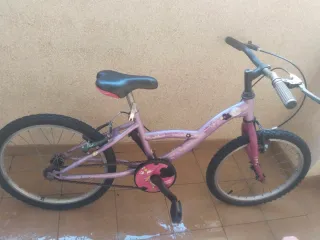 Bicicleta infantil morada