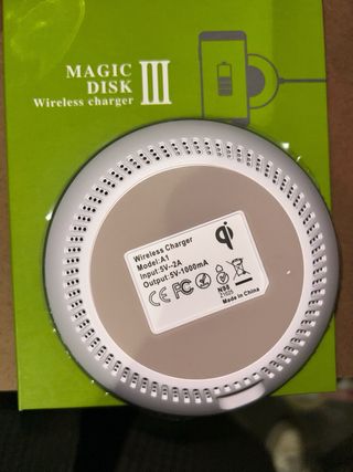 Cargador Inalámbrico Ivola Magic Disk III