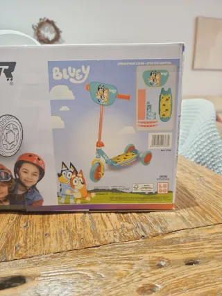 Patinete infantil Bluey