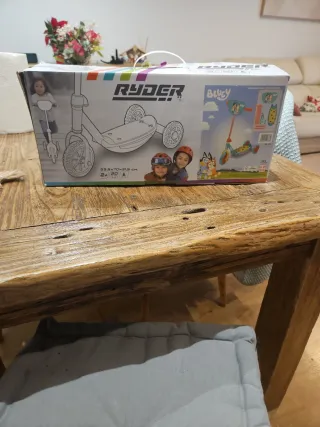 Patinete infantil Bluey