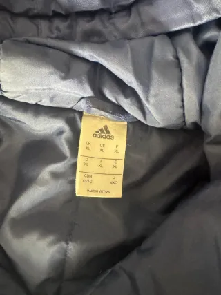 Parka Adidas Azul con Capucha