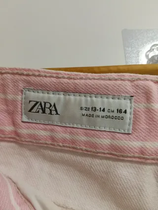 Pantalones de rayas rosas