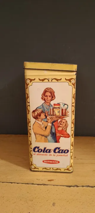 Lote 4 Cajas Metálicas Cola Cao Vintage