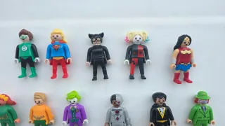 Colección completa Playmobil DC Comics Kinder