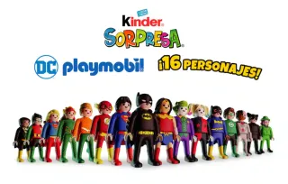 Colección completa Playmobil DC Comics Kinder