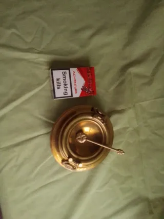 Mini brasero de metal con pala