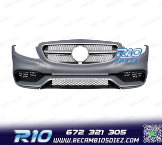 PARAGOLPES DELANTERO MERCEDES CLASE C W205 14-18 LOOK AM