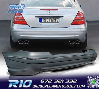 PARAGOLPES TRASERO MERCEDES CLASE E W211 03-09 LOOK AMG