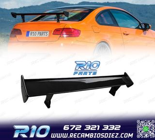 ALERON SPOILER BMW E46 SEDAN 98-01 LOOK GTS NEGRO BRILLO