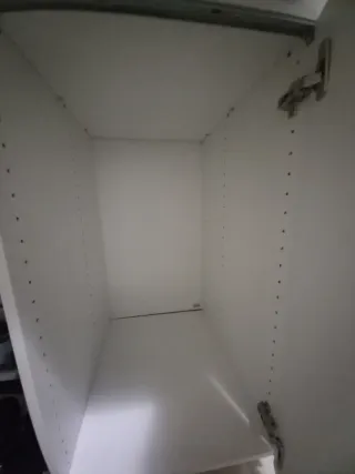 2 Muebles de Cocina Azul y Blanco