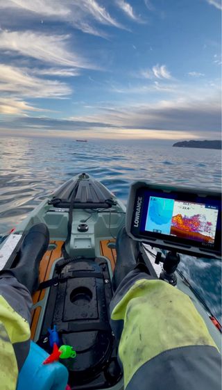 Kayak Wildcat FX + Torqeedo 3CV + CARRO+ PEDALES