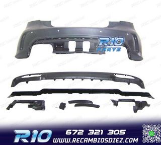 PARAGOLPES TRASERO MERCEDES CLASE A W176 12-18 LOOK AMG A45