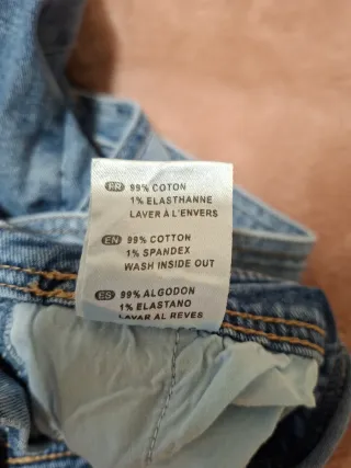 Peto vaquero largo ancho