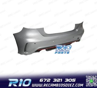 PARAGOLPES TRASERO MERCEDES CLASE A W176 12-18 LOOK AMG A45