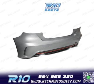PARAGOLPES TRASERO MERCEDES A W176 12-15 LOOK AMG