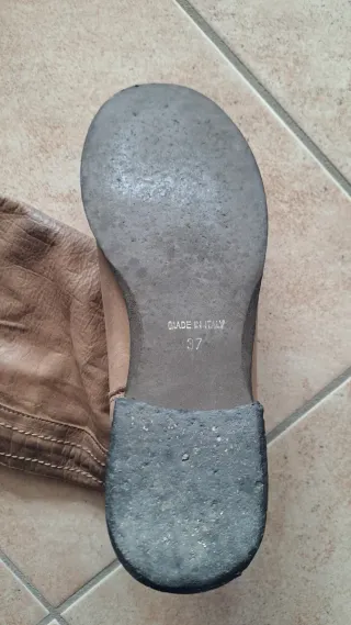 Stivali donna beige taglia 37