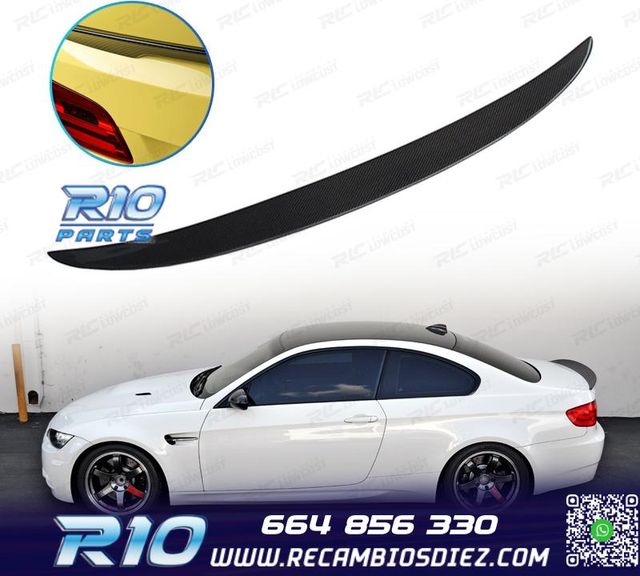 ALERON SPOILER BMW E92 LOOK M PERFORMANCE CARBONO
