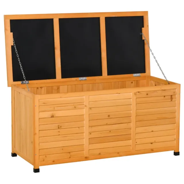 Baúl de Madera Outsunny per Esterni