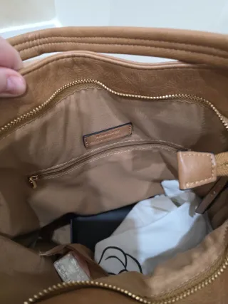 Bolso Paco Martinez Beige/Marrón