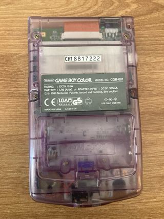 Nintendo GAME BOY COLOR Morado