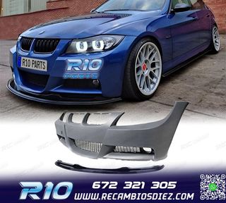 PARAGOLPES BMW E90 91 05-08 LOOK M + SPOILER DELANTERO M PER