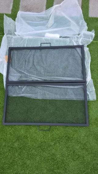 Griglia Barbecue Pieghevole 93x46 cm