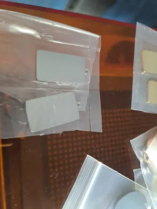 Lote Medallas Corazón y Rectangulares