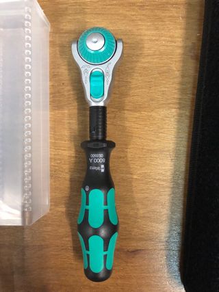 Juego de llaves Wera Zyklop 1/4