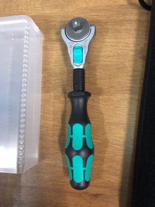 Juego de llaves Wera Zyklop 1/4