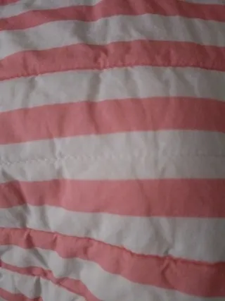 2 Edredónes iguales. Marca Múnich 90cm Rosa Blanco