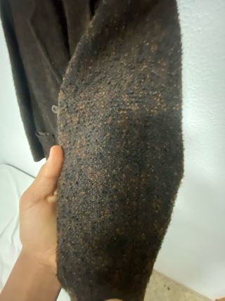 Chaquetón Lana Marrón Italiano