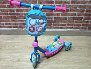 Patinete 3 Ruedas Peppa Pig