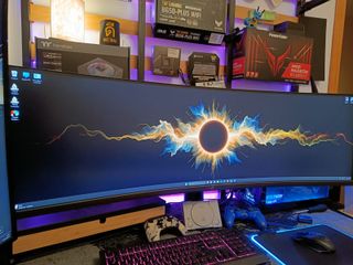 Monitor Curvo Ultra-Wide ASUS ROG Strix XG49VQ