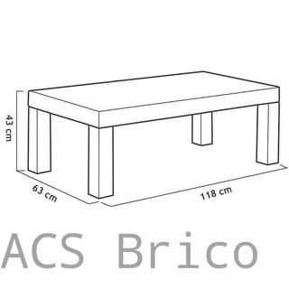 Mobili da Giardino Belize Grafite