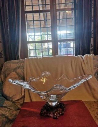 Centrotavola in vetro di Murano fatto a mano