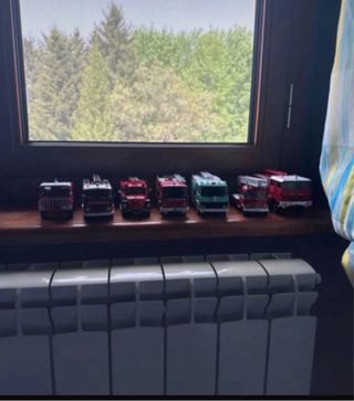 Set 6 Camioncini Vigili del Fuoco