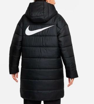 Abrigo largo Nike negro