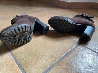 Botines Massimo Dutti Marrón Talla 38