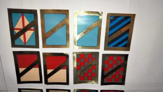 Lotto figurine scudetti Calcio Lampo Flash 1982-83