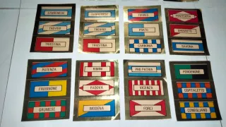 Lotto figurine scudetti Calcio Lampo Flash 1982-83