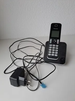 Teléfono Inalámbrico Panasonic Negro