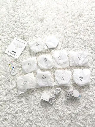 Luci LED esagonali nuove