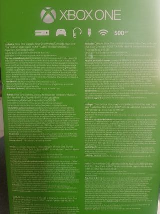 Consola Xbox One 500GB Negra