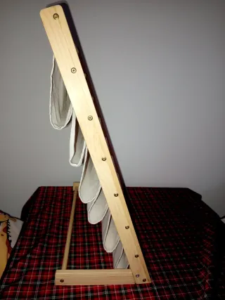 Librero Montessori Tela Madera