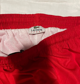 Pantalón Chándal Lacoste Rojo