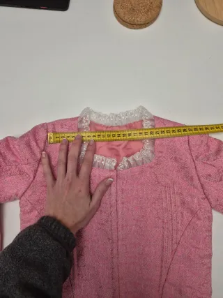 Corpiño para nila fallera en rosa