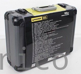 Maletín Herramientas 123 piezas - Aluminio