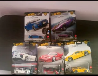 Hot Wheels Timeless Icons - Set 5 Pezzi