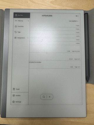 Tablet digitale Remarkable 2 Grigio